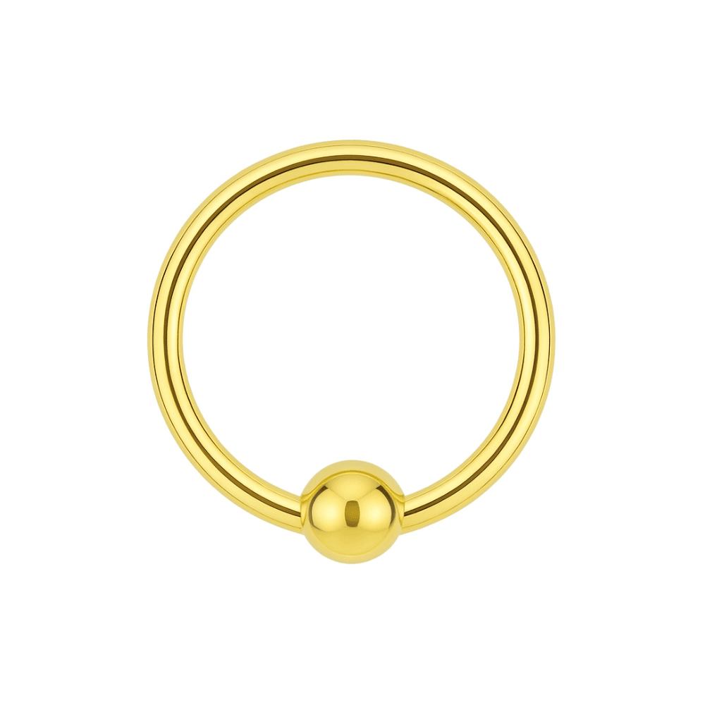 925 Sterling Silver 18G (1.0mm) BCR Nose Ring