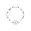 925 Sterling Silver 18G (1.0mm) BCR Nose Ring