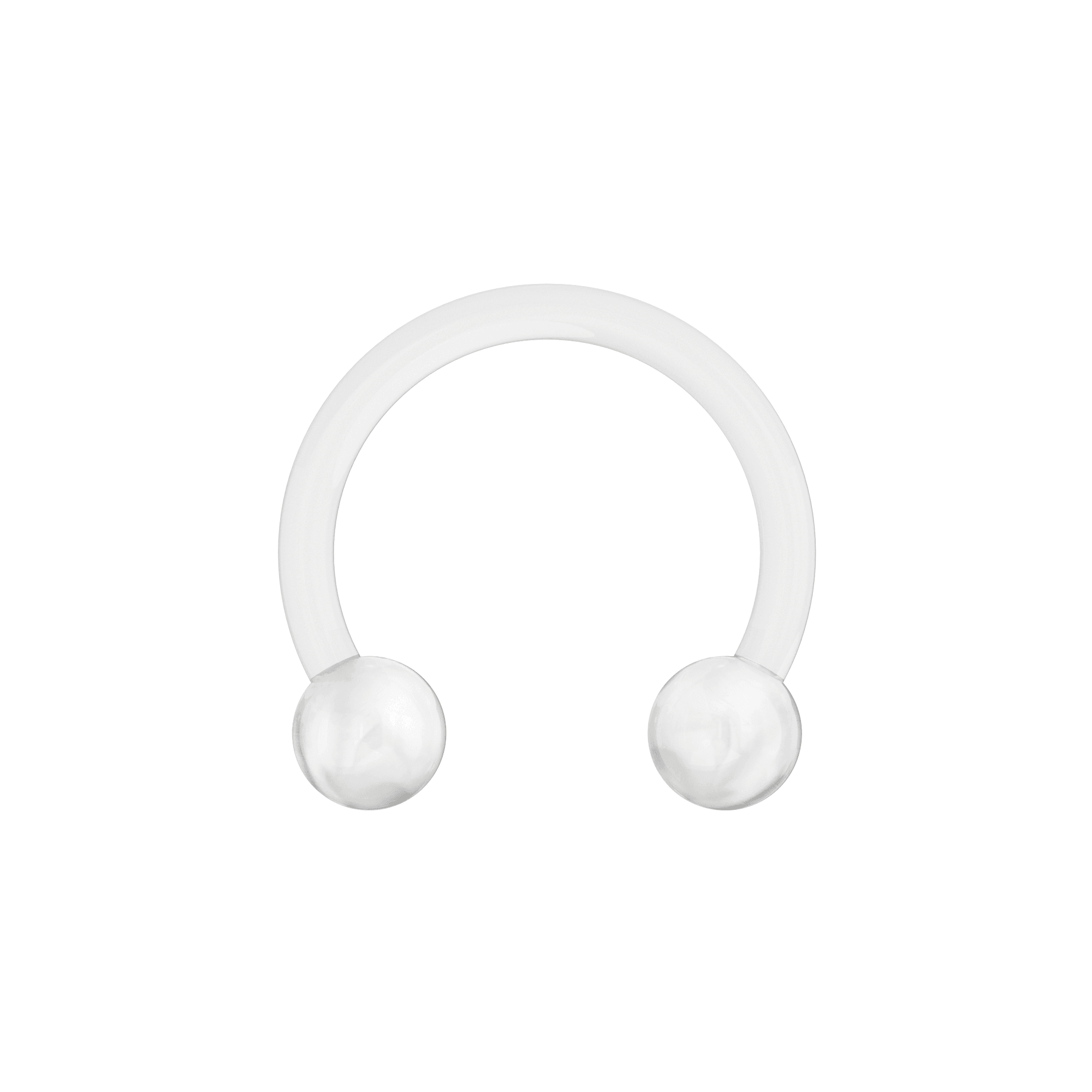 UV Circular Barbell With Marbled UV Balls (Pack of 10)