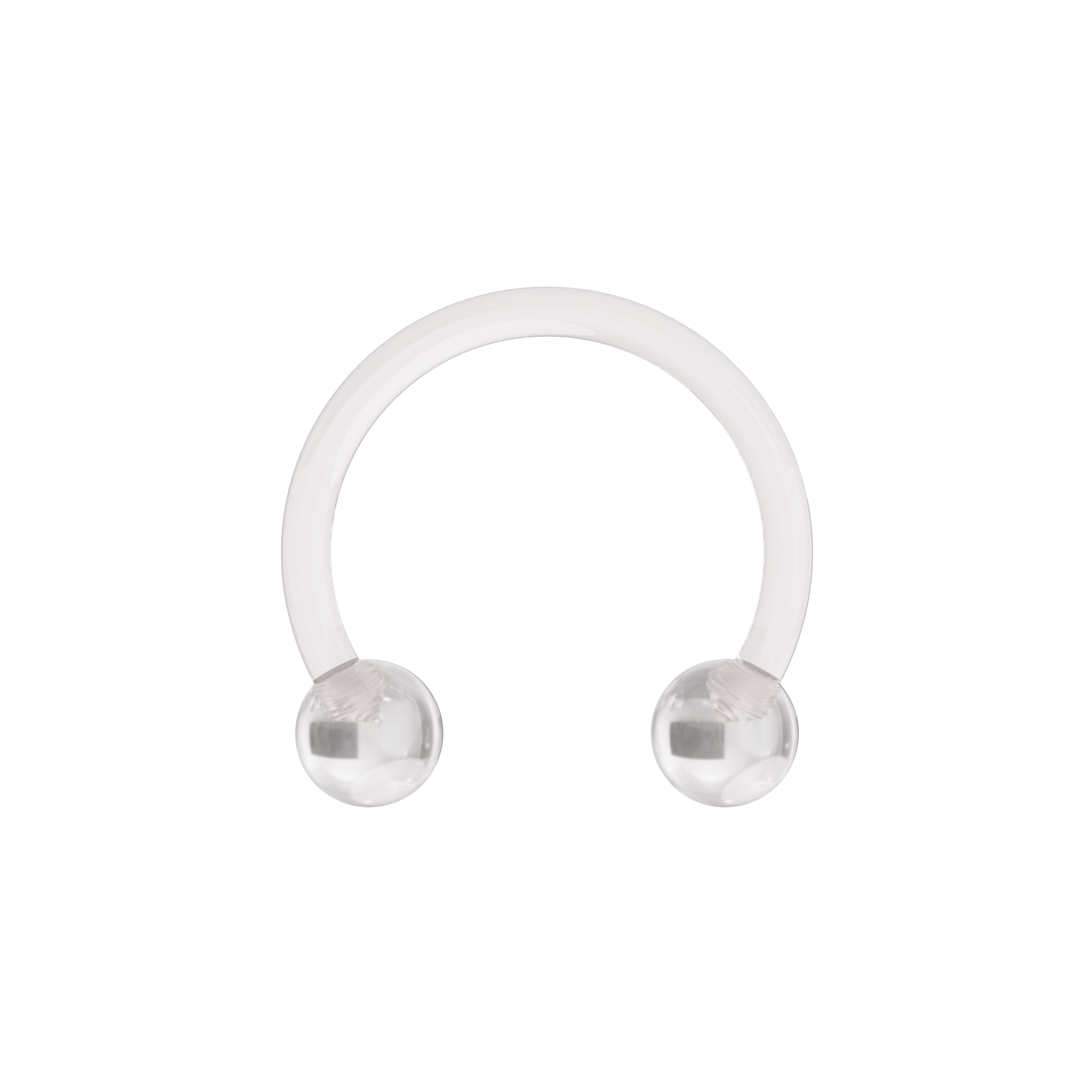 UV Circular Barbell With Basic UV Balls (Pack of 10)
