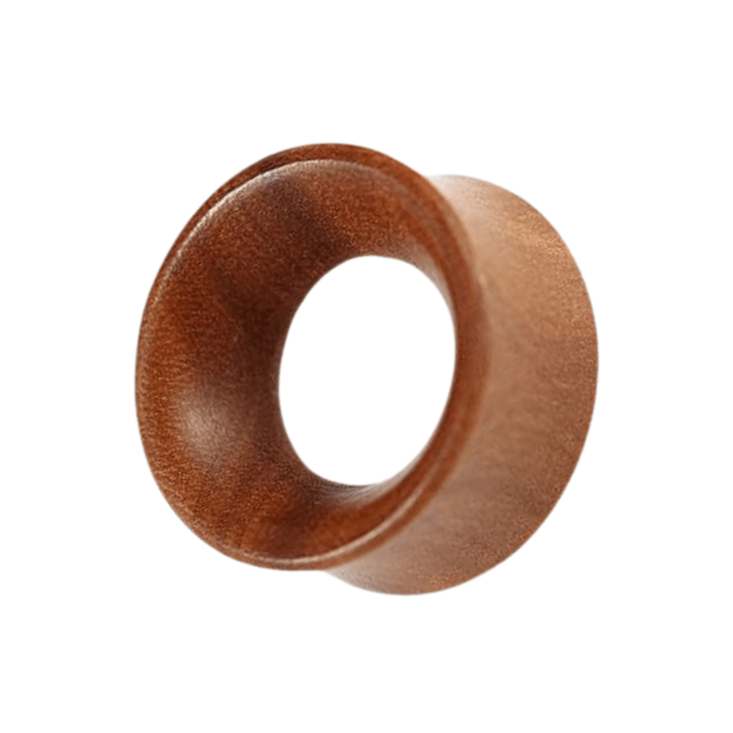 Organic Teak Wood Double Flared Ear Tunnel