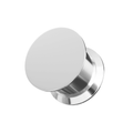 316L Surgical Steel Plain Double Flared Internally Threaded Tunnel
