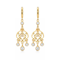 14K Gold Aurelia Chandelier Earrings