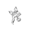 316L Surgical Steel Jewelled Flying Fairy Cartilage Ear Stud