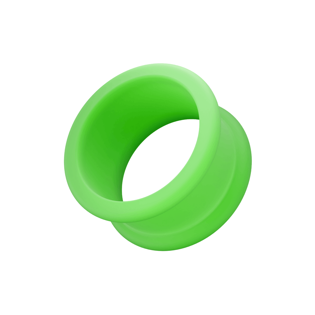 Green Silicone Ear Tunnel