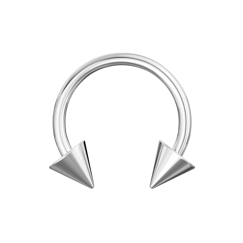 316L Surgical Steel Circular Barbell with Cone End