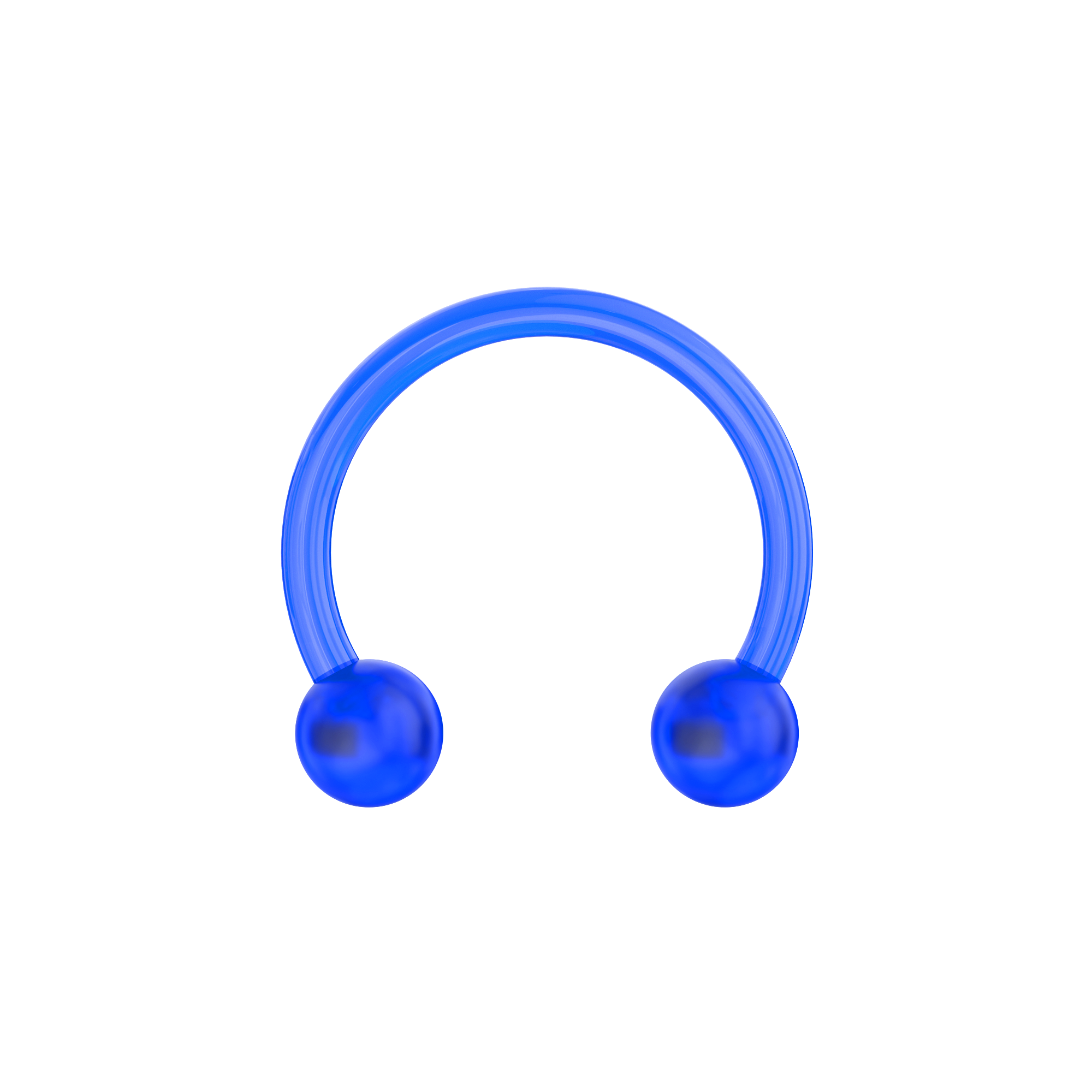 UV Circular Barbell With Basic UV Balls (Pack of 10)
