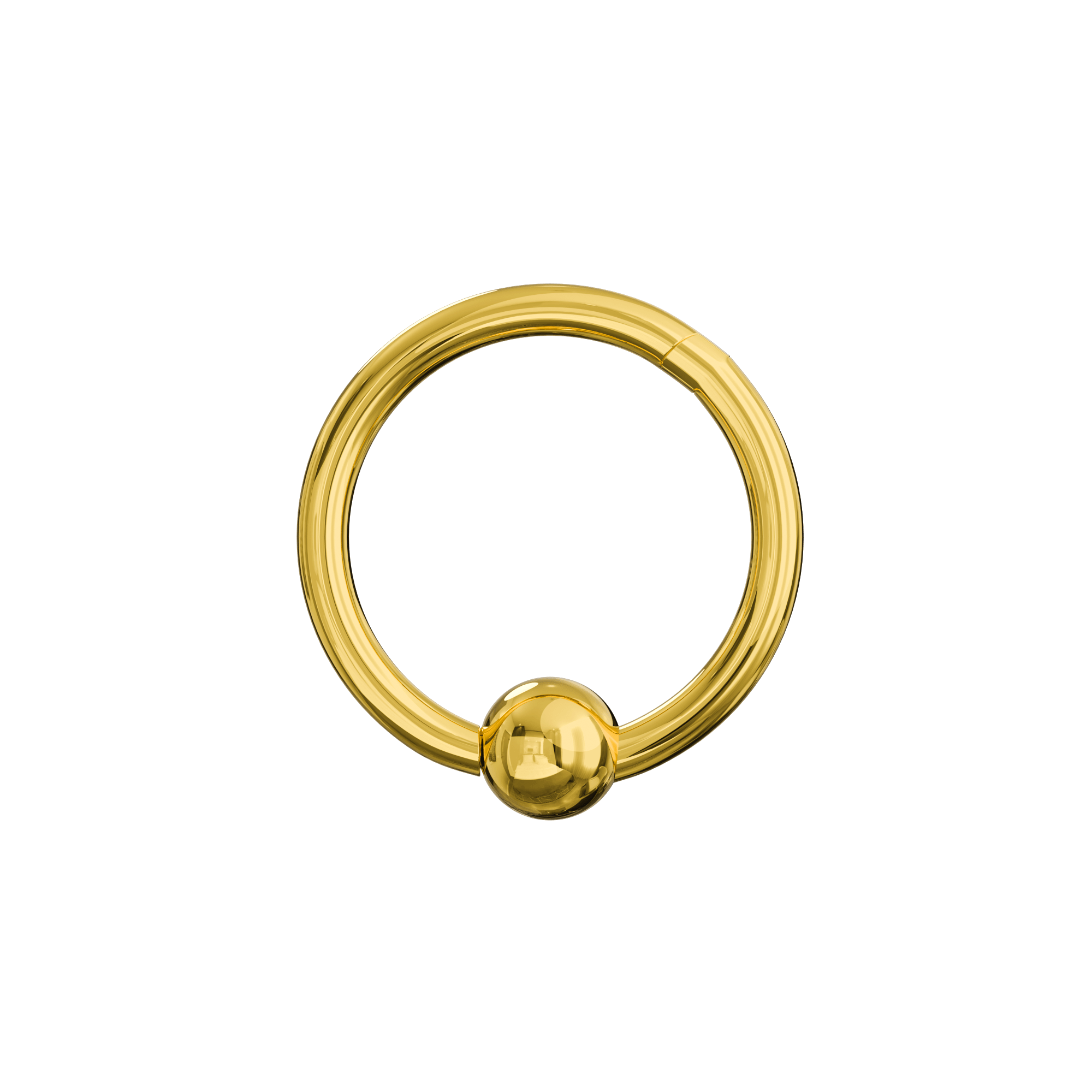 316L Surgical Steel BCR Clicker Piercing Ring