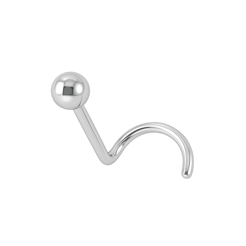 14K Gold Top Ball Nose Screw Stud