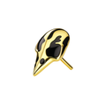 G23 Titanium Raven Skull Threadless Top