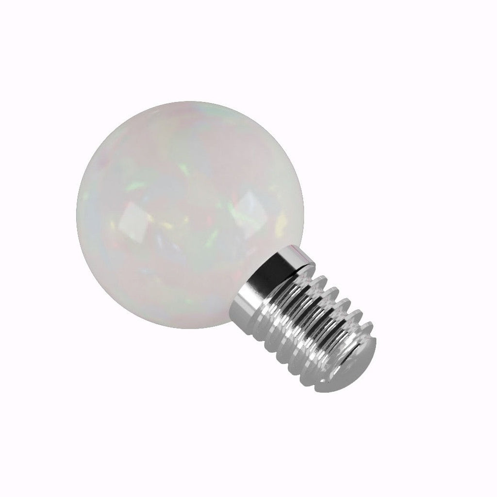 G23 Titanium Opal Ball Dermal Anchor Sets