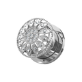 316L Surgical Steel Micro Jewelled Ear Flesh Tunnel