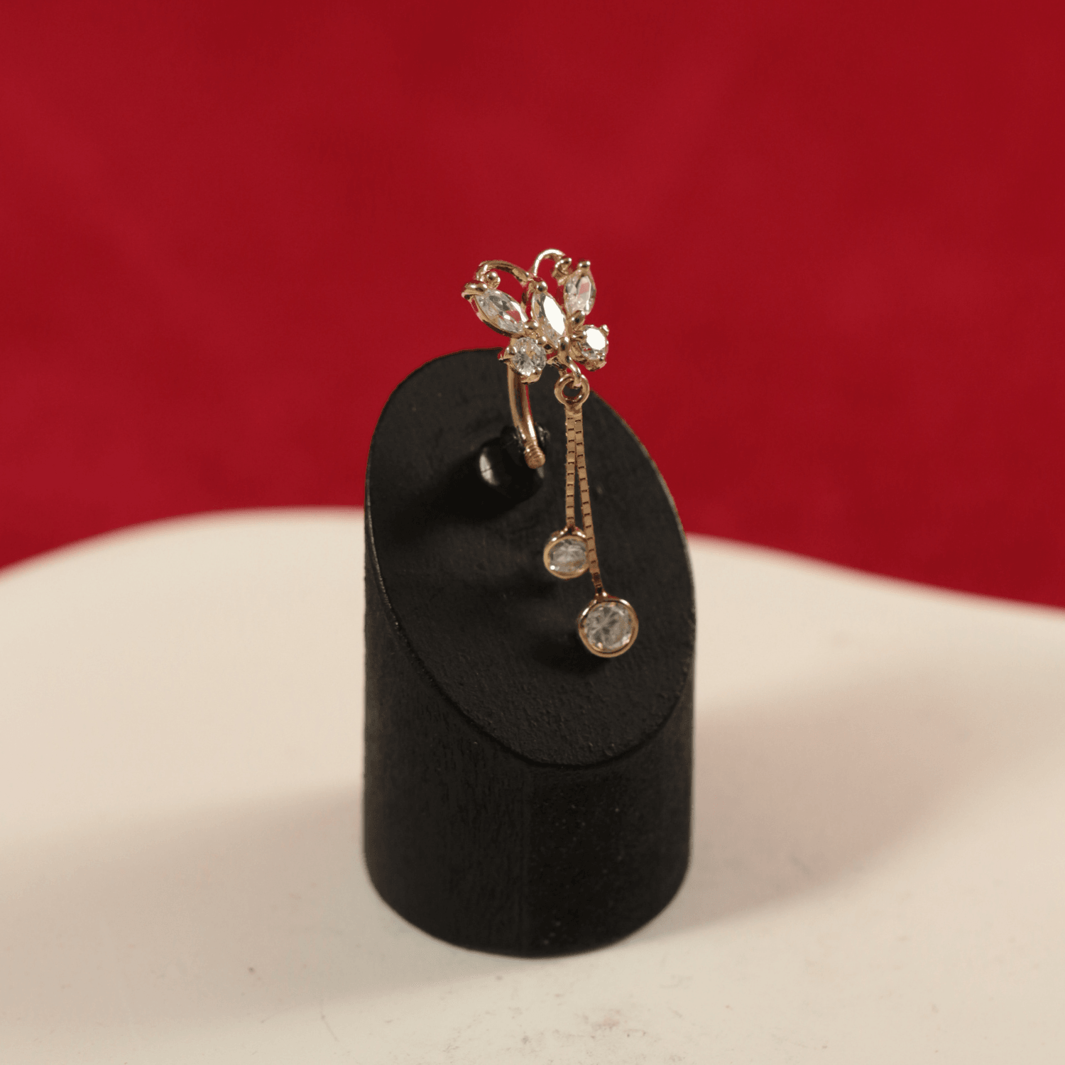 14K Gold Firefly Danglers Belly Ring
