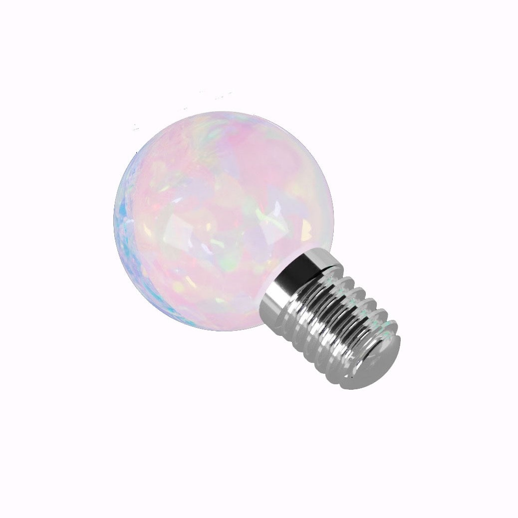 G23 Titanium Opal Ball Dermal Anchor Sets
