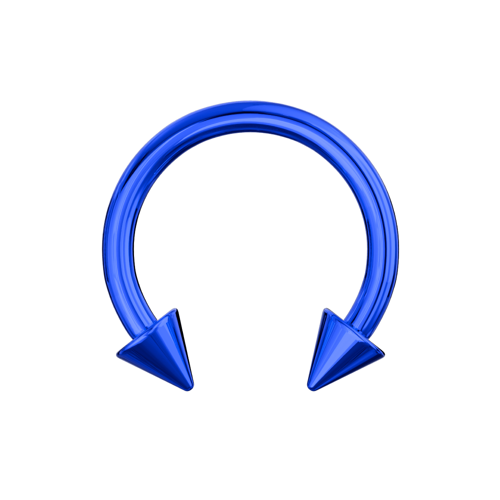 G23 Titanium Cone-End Circular Barbell
