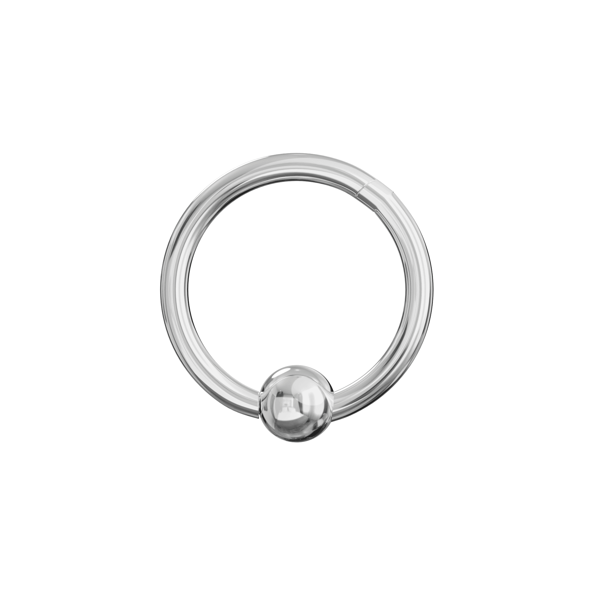 316L Surgical Steel BCR Clicker Piercing Ring