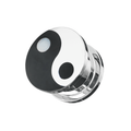 316L Surgical Steel Ying Yang Shell Flesh Tunnel