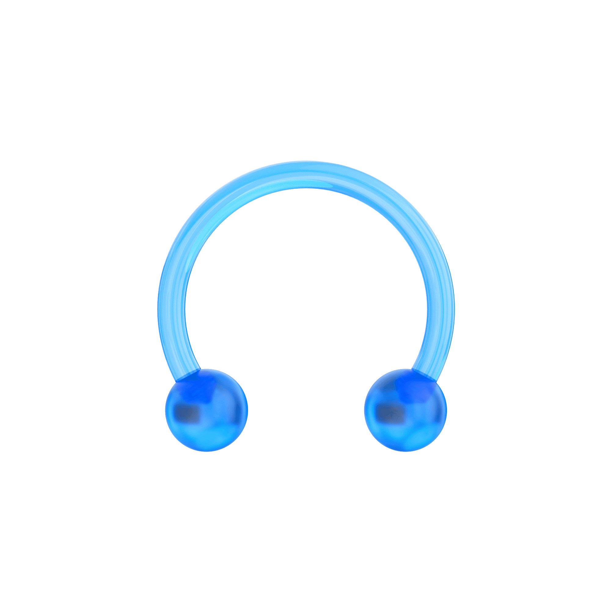 UV Circular Barbell With Basic UV Balls (Pack of 10)