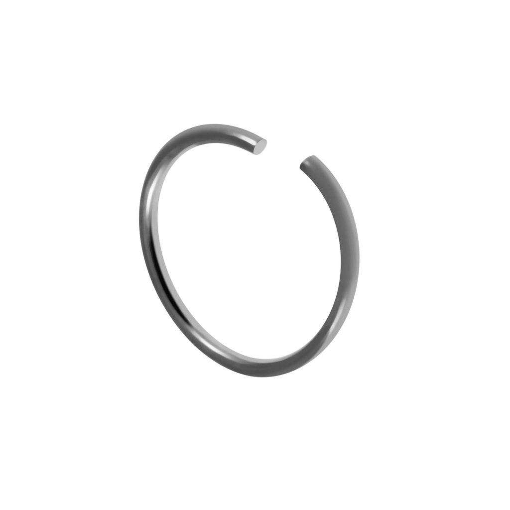 G23 Titanium Classic Seamless Continuous Hoop Ring