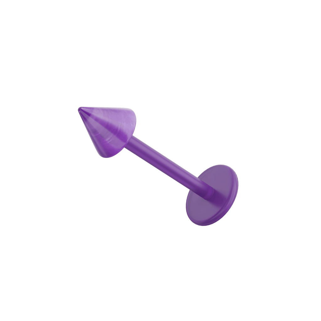 UV Red Labret with Primary Colour UV Cone (Pack of 10)