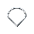 G23 Titanium V-Shape Classic Hinged Segment Ring