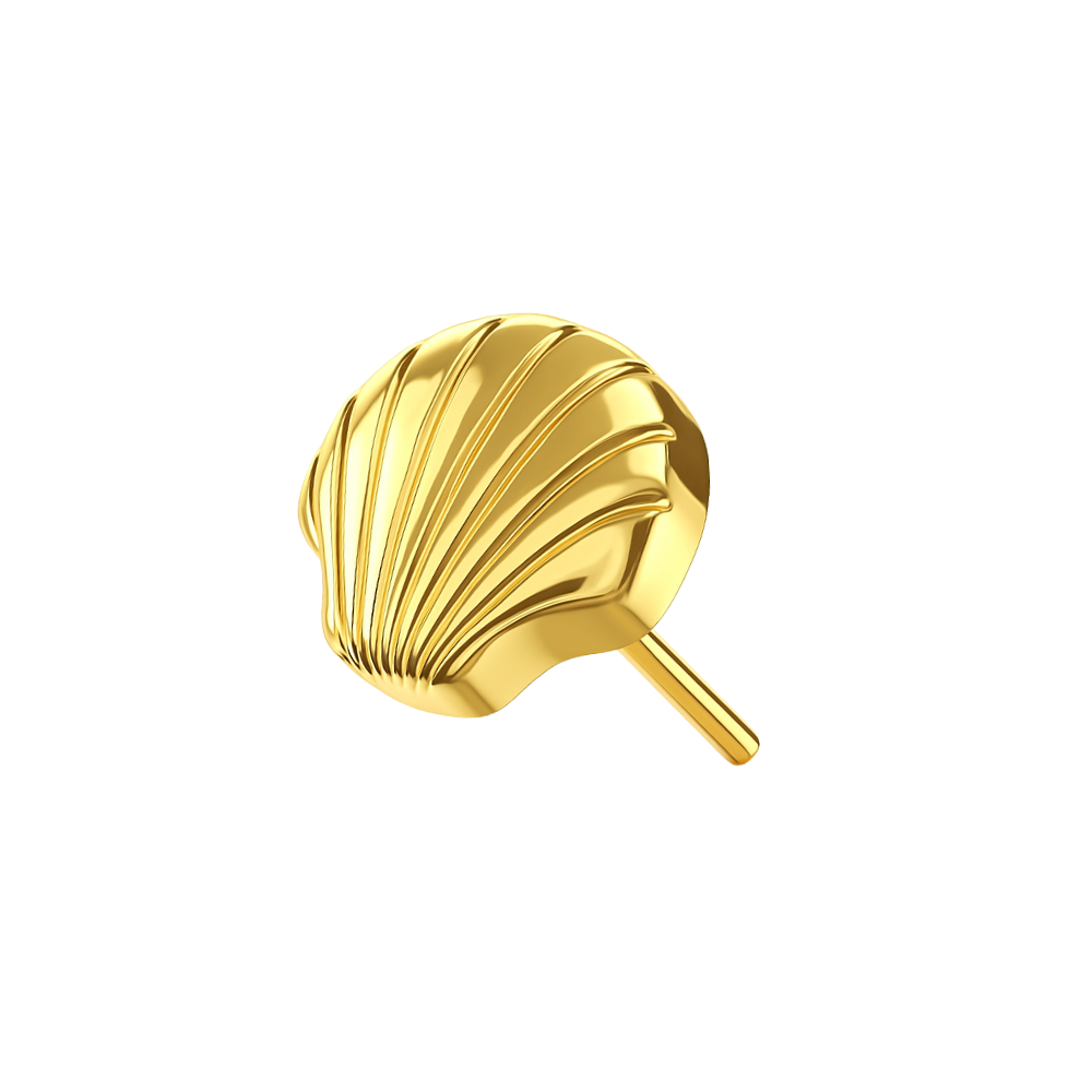 G23 Titanium Seashell Elegance Threadless Top