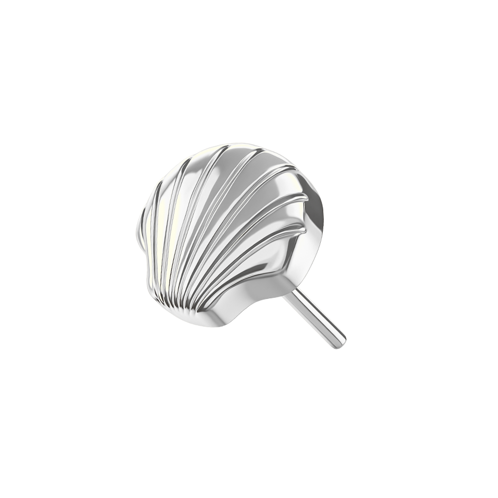 G23 Titanium Seashell Elegance Threadless Top