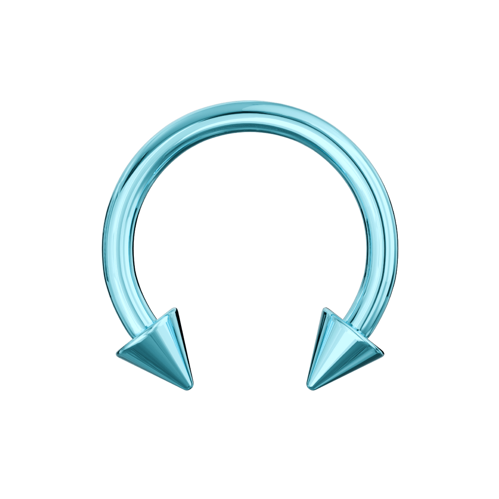 G23 Titanium Cone-End Circular Barbell