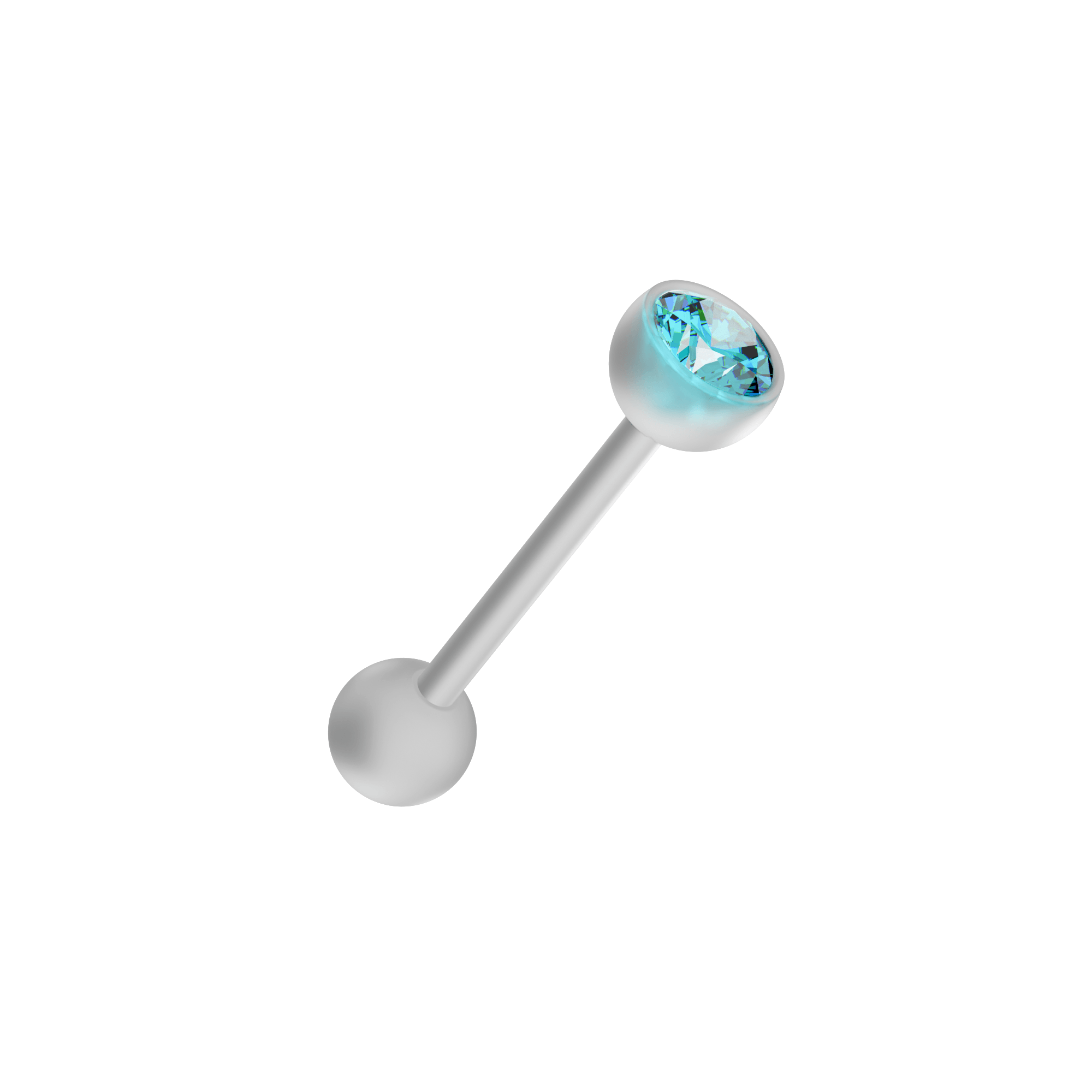 BioFlex Jewelled Straight Barbell