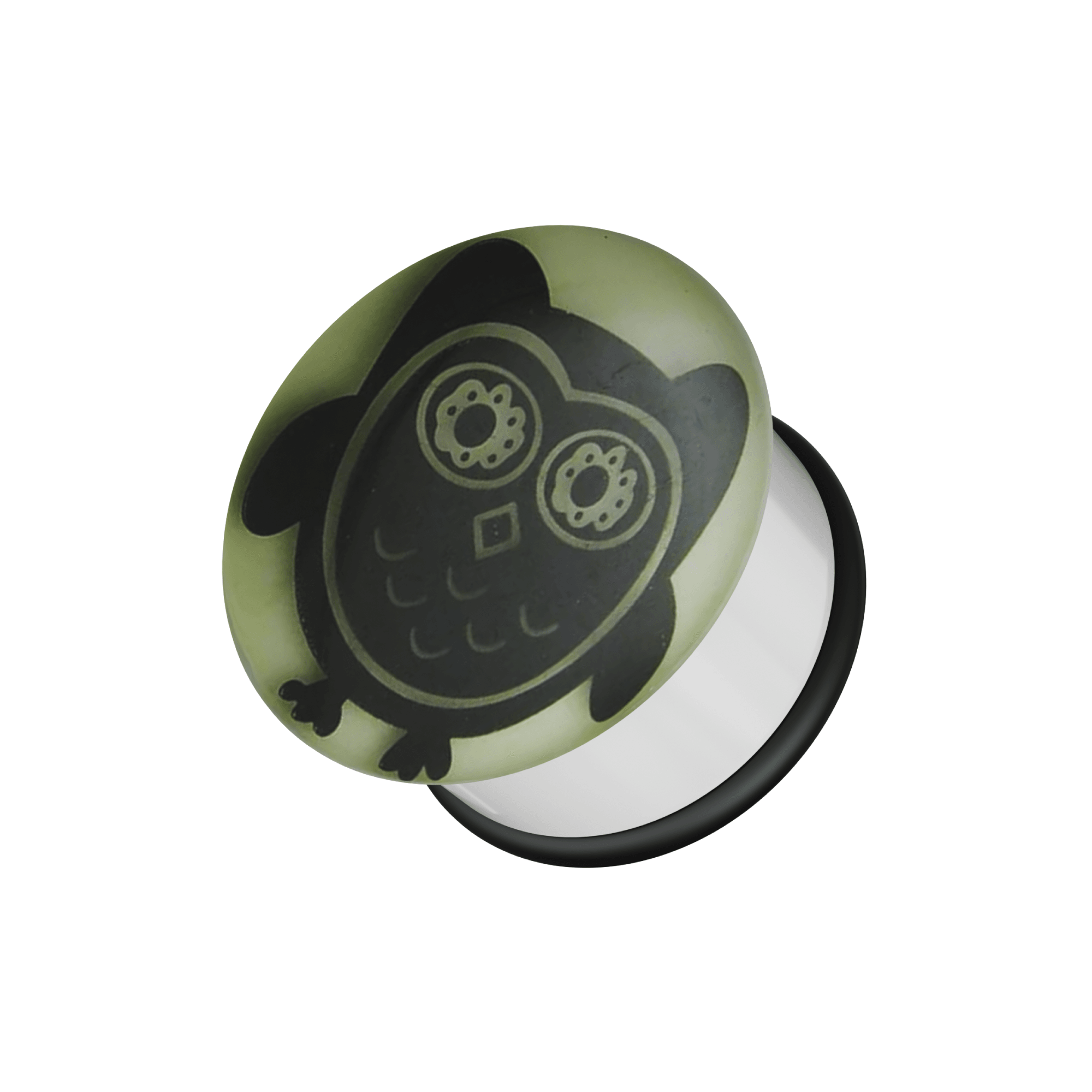 UV Halloween Glow In The Dark Ear Plug