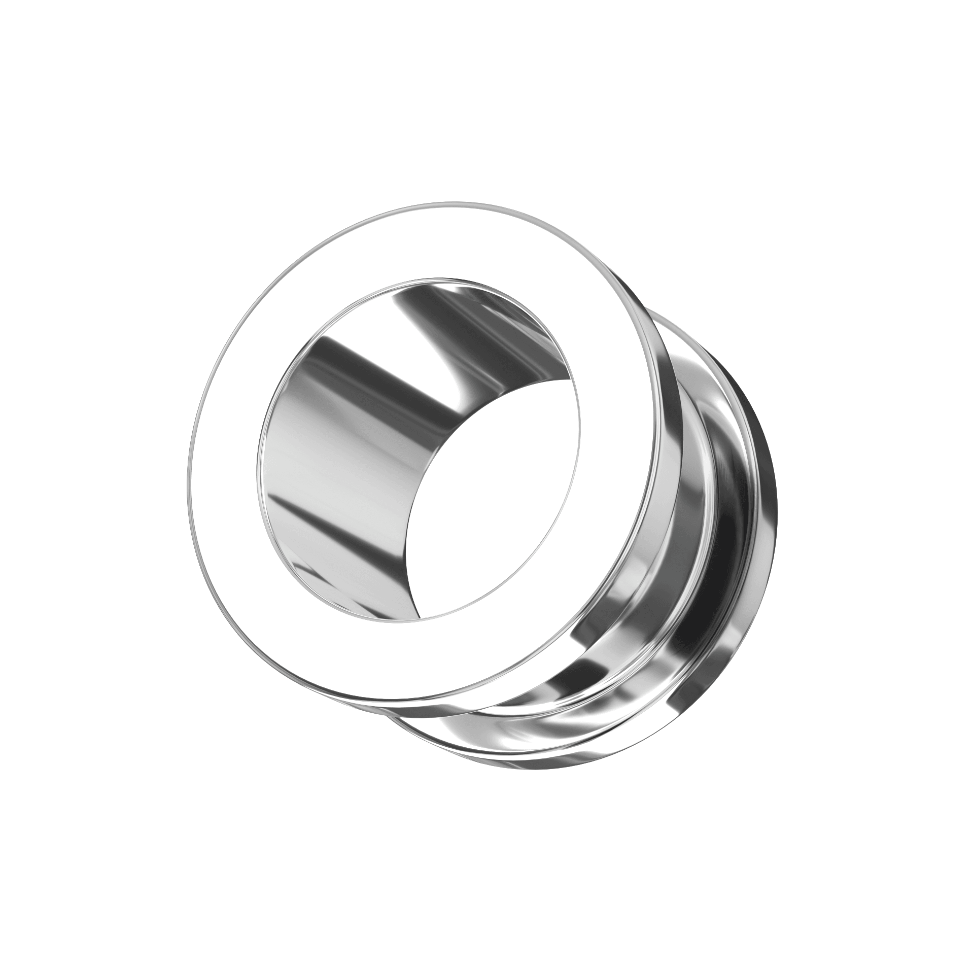 316L Surgical Steel Basic External Threaded Tunnel