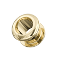 316L Surgical Steel Gold Anodised Screw Fit Ear Flesh Tunnel