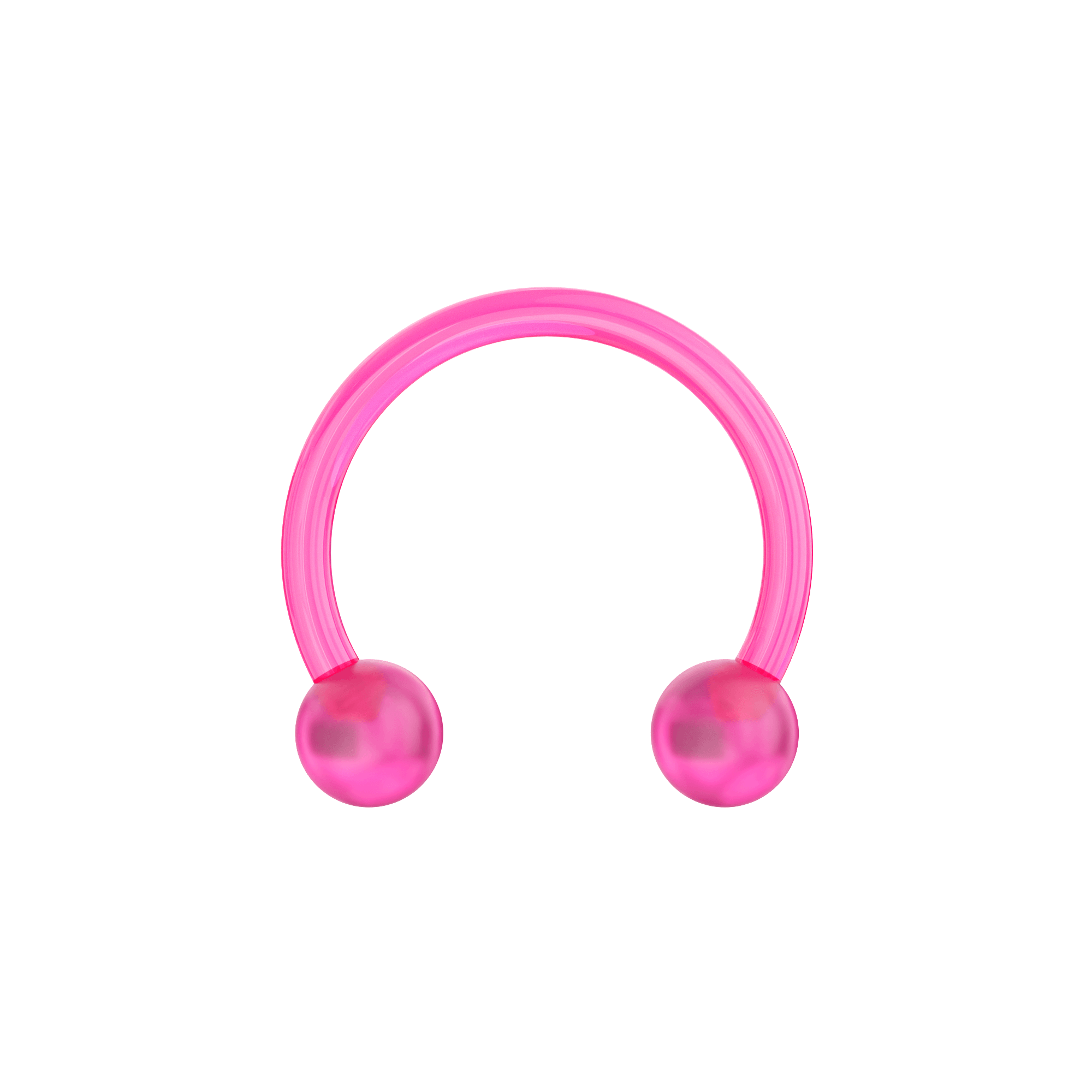 UV Circular Barbell With Basic UV Balls (Pack of 10)
