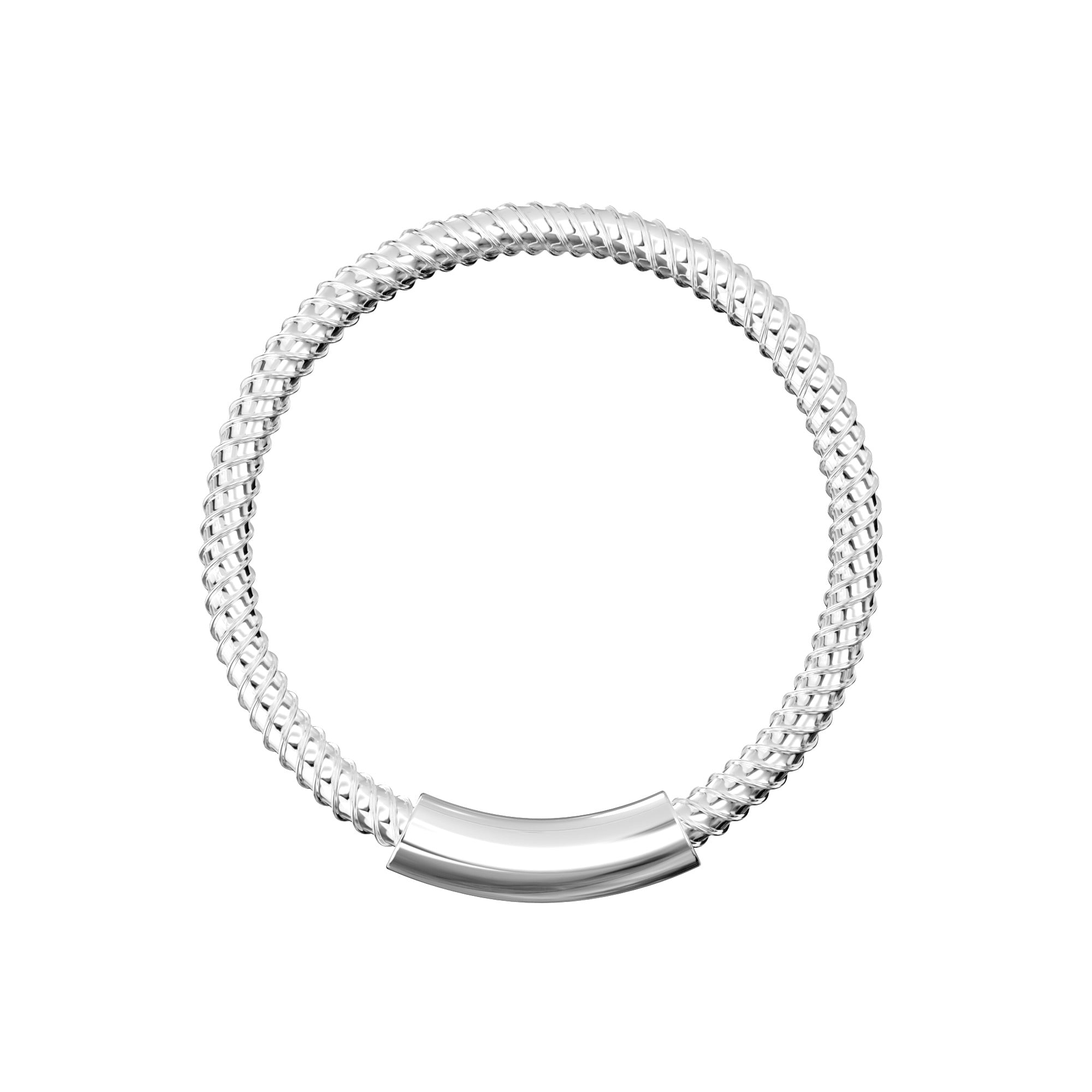925 Sterling Silver Twisted Design Nose Hoop Ring