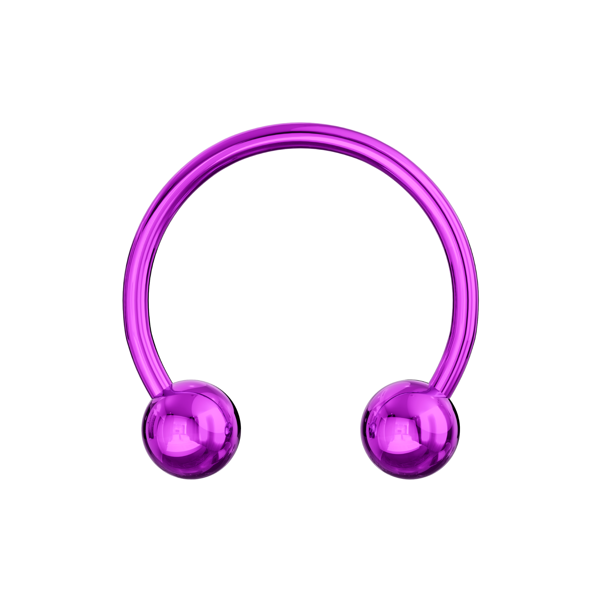 G23 Titanium Anodised Circular Barbell