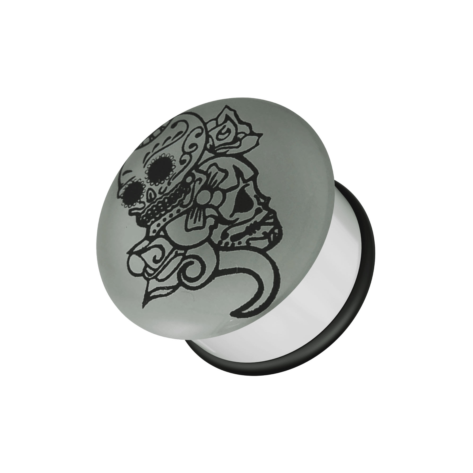 UV Halloween Glow In The Dark Ear Plug