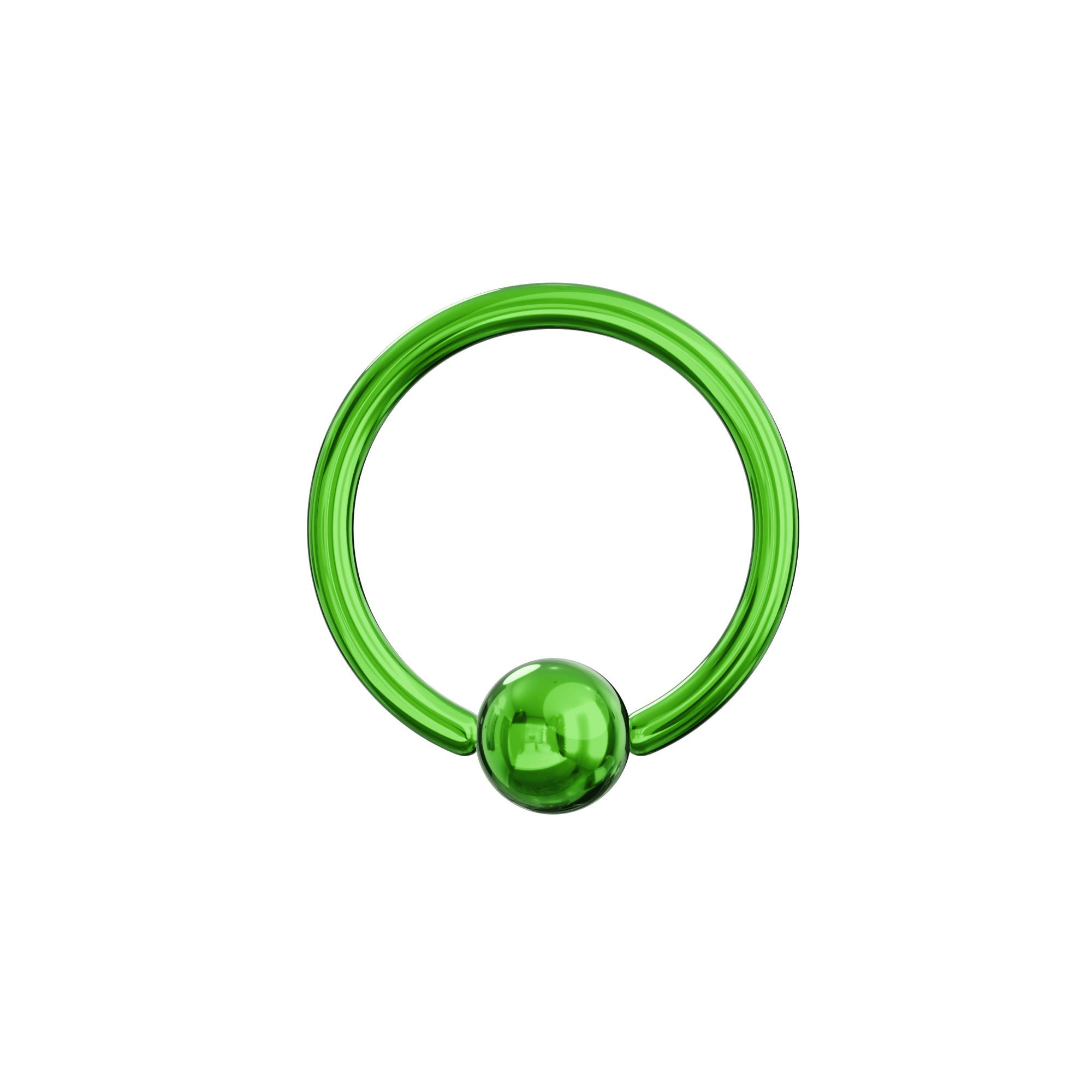 316L Surgical Steel Anodised BCR ring
