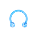 UV Circular Barbell With Marbled UV Balls (Pack of 10)