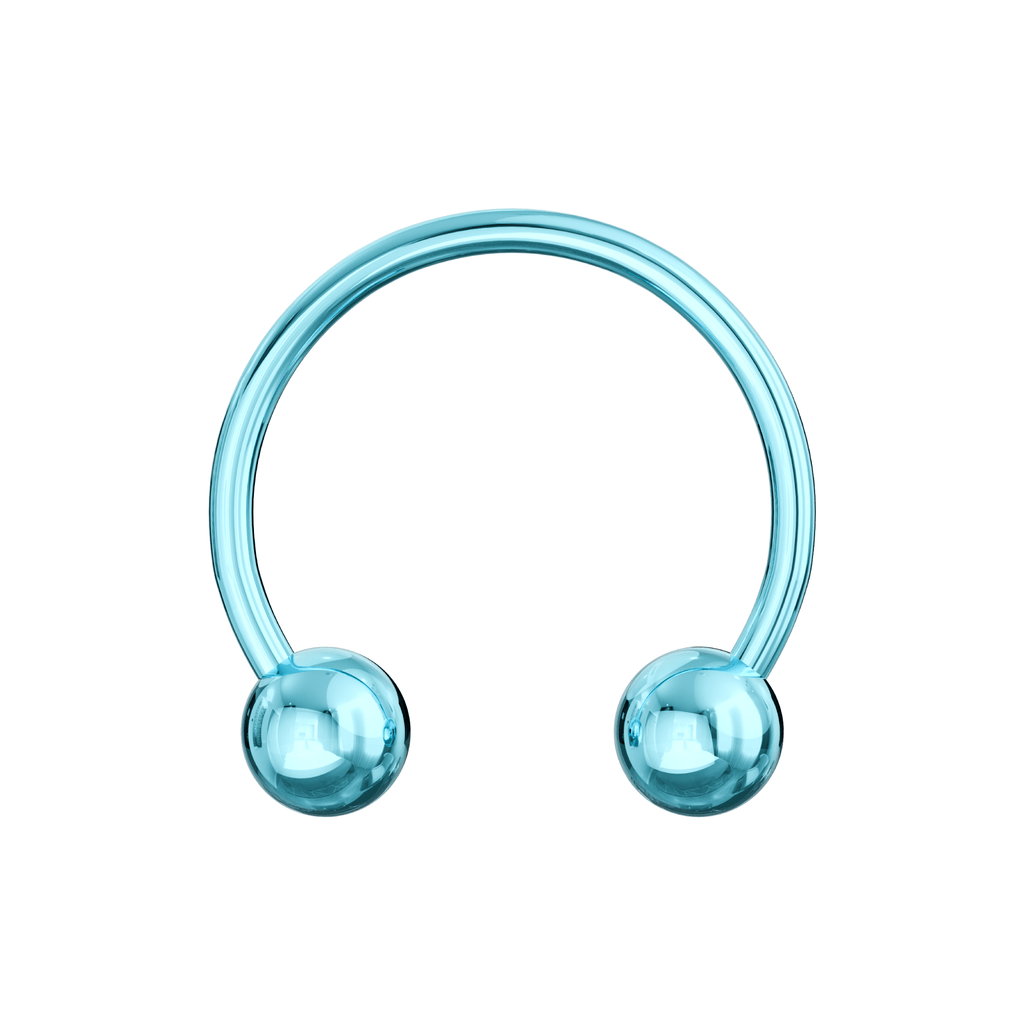 G23 Titanium Anodised Circular Barbell