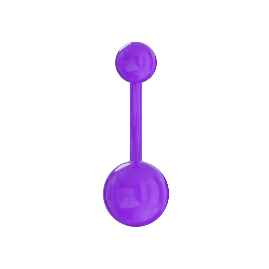 316L Surgical Steel Neon Belly Ring