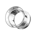 316L Surgical Steel Double Flared Ear Tunnel