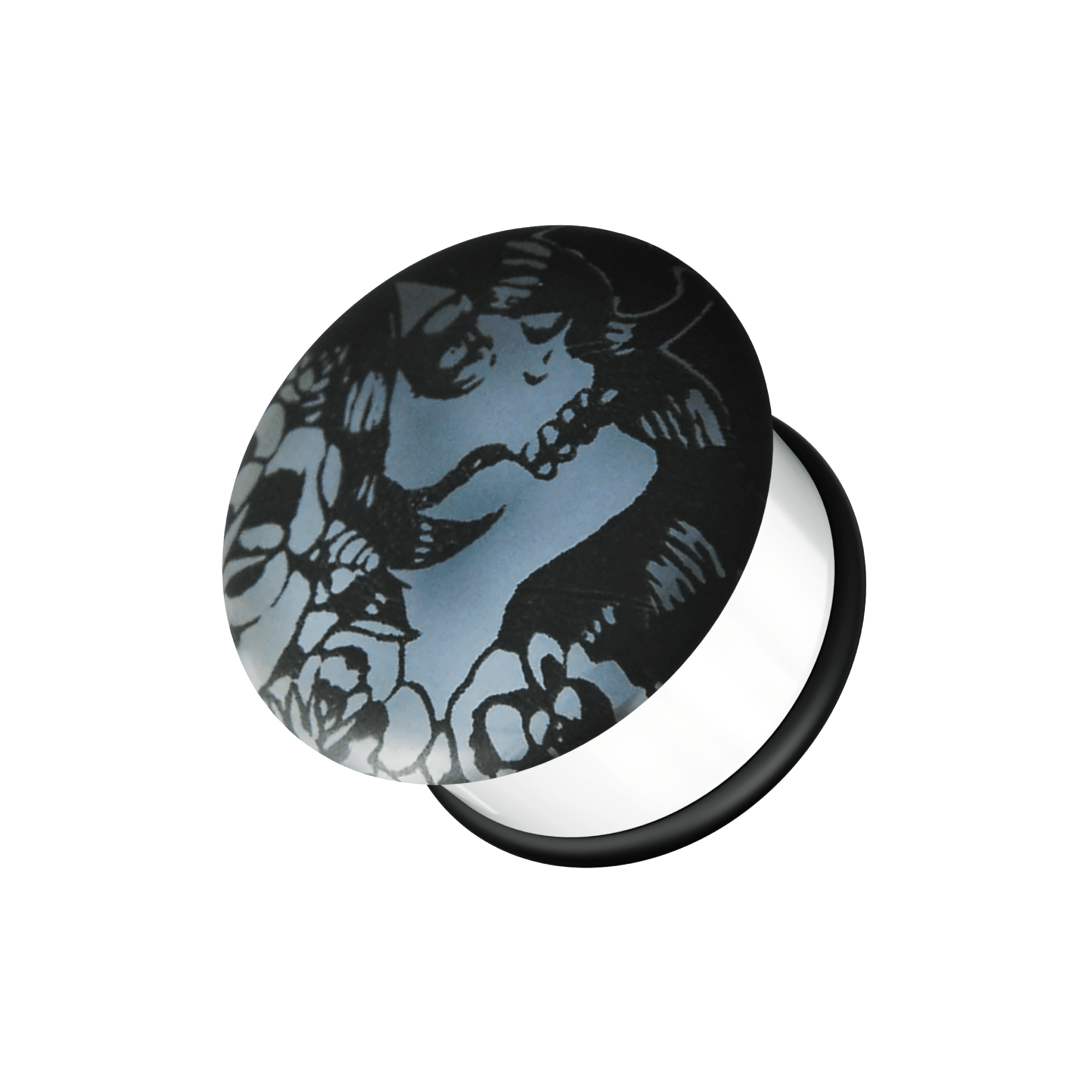 UV Halloween Glow In The Dark Ear Plug