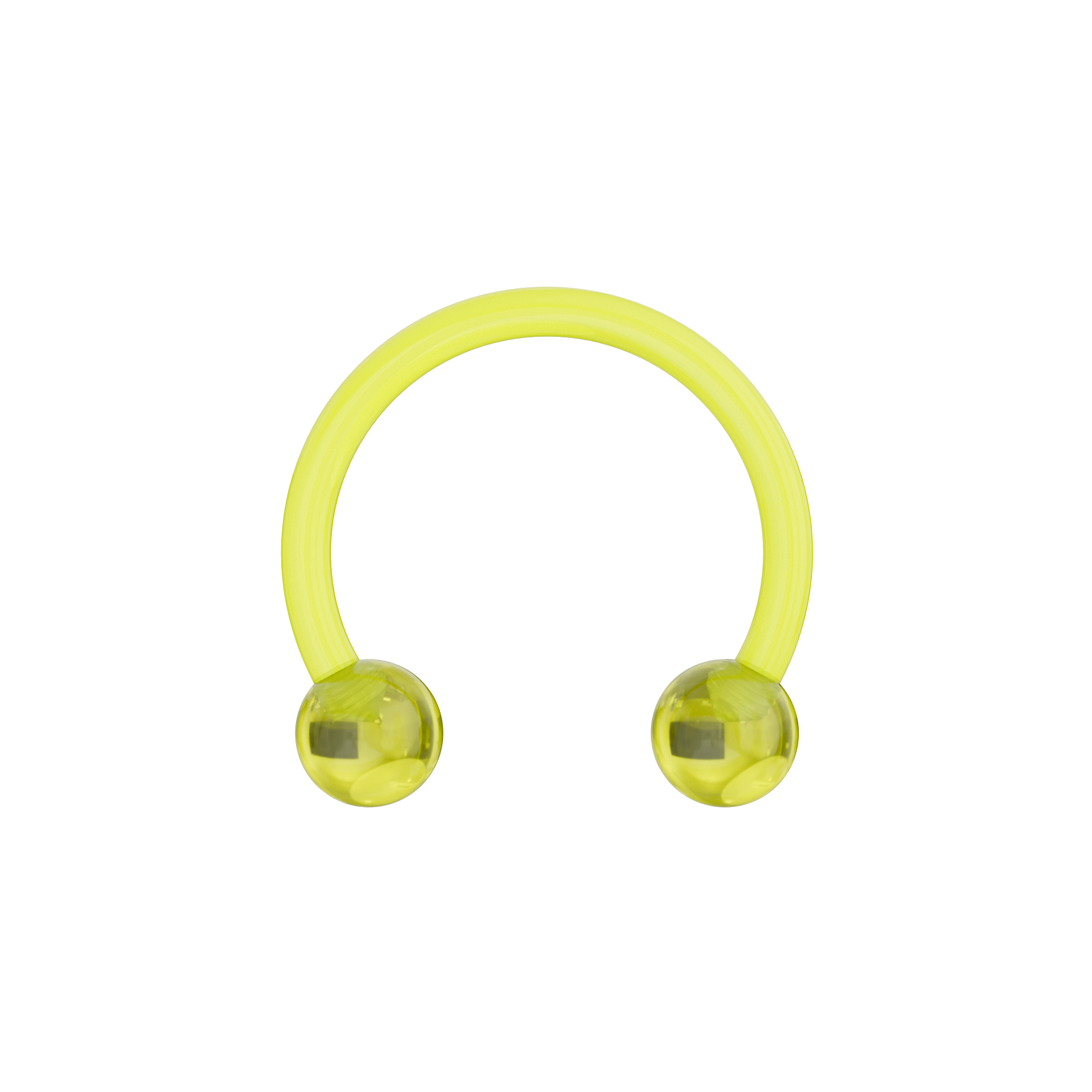 UV Circular Barbell With Basic UV Balls (Pack of 10)