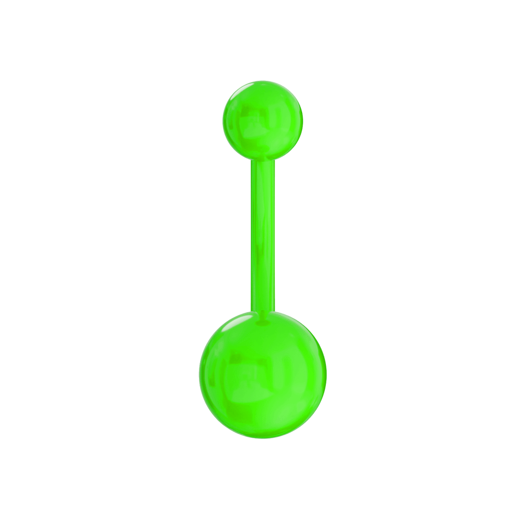316L Surgical Steel Neon Belly Ring