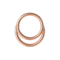 316L Surgical Steel Crescent Moon Hinged Segment Clicker Ring