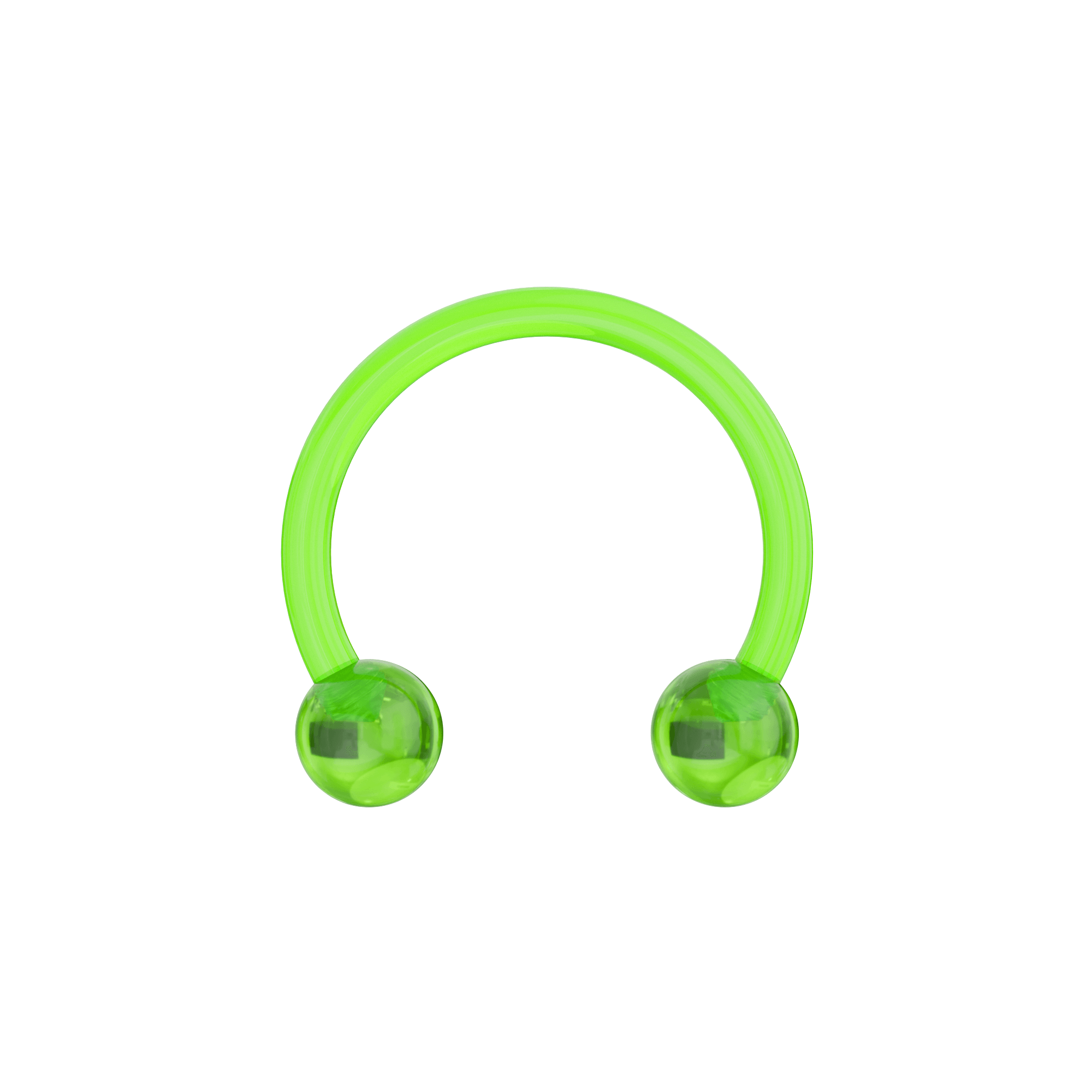 UV Circular Barbell With Basic UV Balls (Pack of 10)