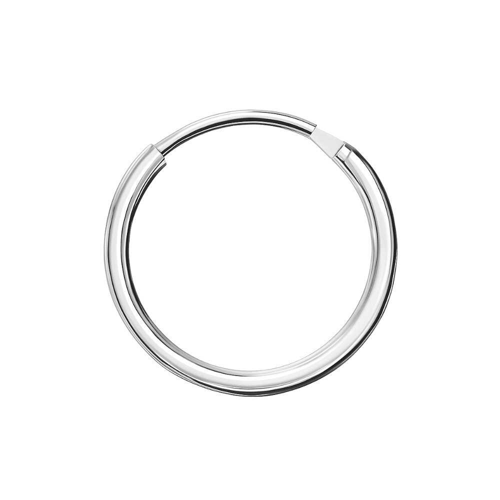 14K Gold Segment Hoop Nose Ring