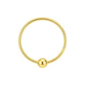 925 Sterling Silver 22G (0.6mm) BCR Nose Ring