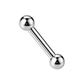 316L Surgical Steel Tongue Barbell with Ball-End