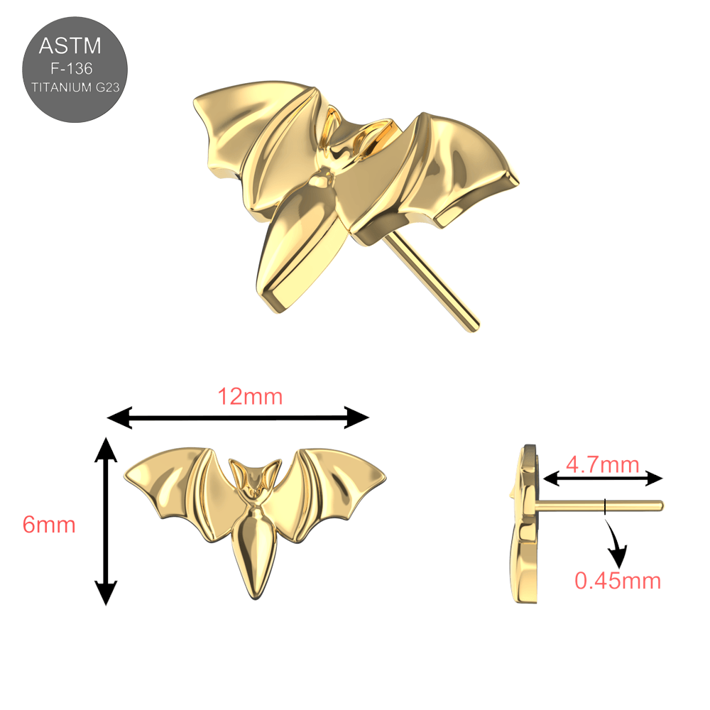 G23 Titanium Bat Threadless Pin Top